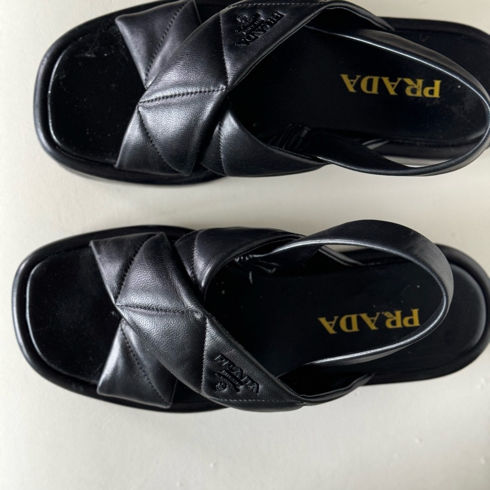 Worn Only Twice Mint Condition Pradas - image 2